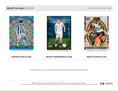 2024-25 Panini Select La Liga Soccer Hobby Box - Sports Card Hobby Boxes