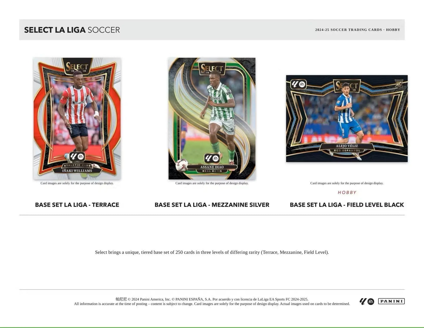 2024-25 Panini Select La Liga Soccer Hobby Box - Sports Card Hobby Boxes