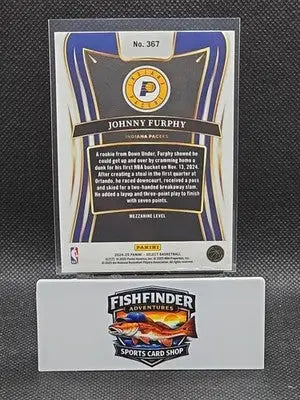 2024-25 Panini Select - Mezzanine Johnny Furphy #367 (RC) - Basketball Card Single
