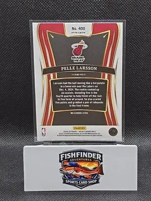 2024-25 Panini Select - Mezzanine Pelle Larsson #400 Orange Tectonic Prizm (RC) - Basketball Card Single