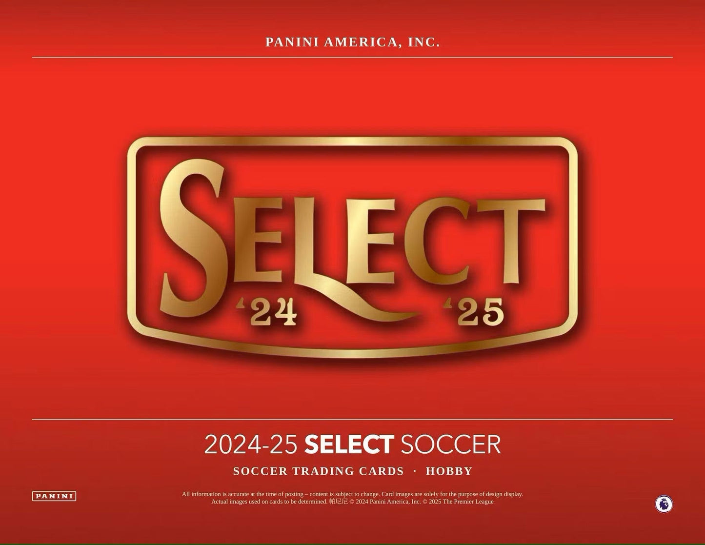 2024-25 Panini Select Premier League EPL Soccer Hobby Box