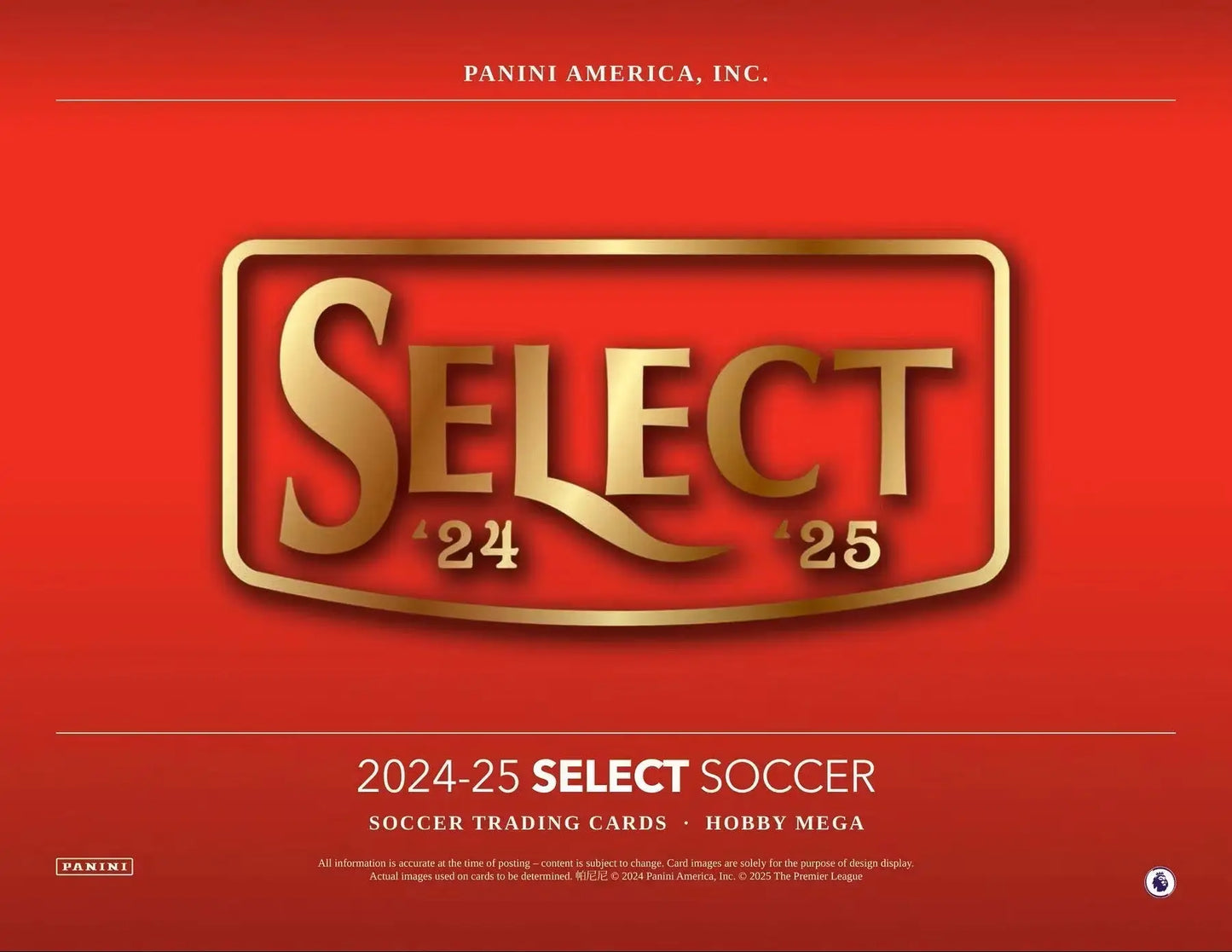 2024-25 Panini Select Premier League EPL Soccer Mega Box | Columbia Sports Cards - Sports Card Hobby Boxes