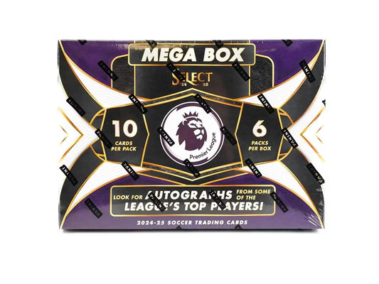 2024-25 Panini Select Premier League EPL Soccer Mega Box | Columbia Sports Cards - Sports Card Hobby Boxes