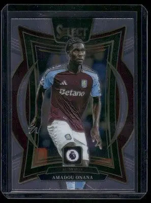 2024-25 Panini Select Premier League Soccer Amadou Onana #15 Soccer - Soccer Card Single