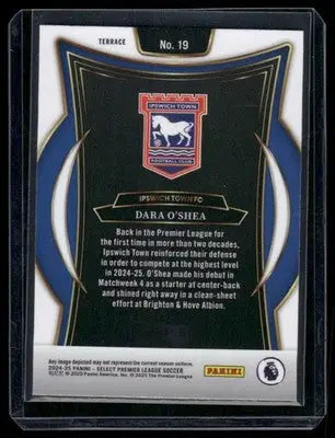 2024-25 Panini Select Premier League Soccer Dara O’Shea #19 Soccer - Soccer Card Single