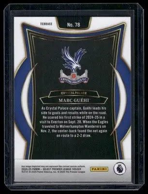 2024-25 Panini Select Premier League Terrace Marc Guéhi #78 Soccer - Soccer Card Single