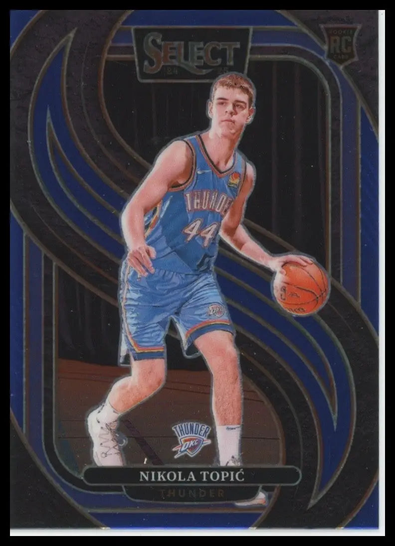 2024-25 Panini Select - Premier Level Nikola Topic #171 Blue (RC)