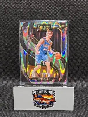 2024-25 Panini Select - Premier Level Nikola Topic #171 Tectonic Prizm (RC) - Basketball Card Single