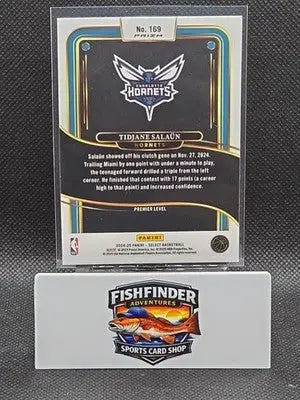 2024-25 Panini Select - Premier Level Tidjane Salaun #169 Green White Purple... - Basketball Card Single