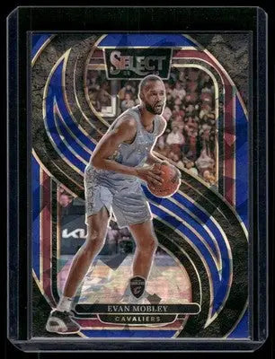 2024-25 Panini Select Prizm Evan Mobley #112 Premier Level Cracked Ice
