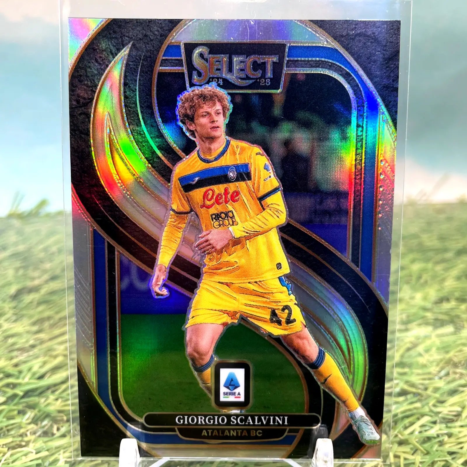 2024-25 Panini Select Serie A Mezzanine #162 Giorgio Scalvini - Soccer Card Single