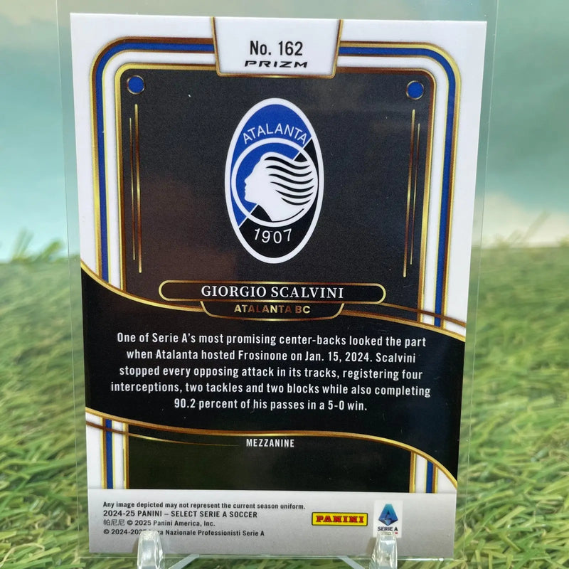 2024-25 Panini Select Serie A Mezzanine #162 Giorgio Scalvini - Soccer Card Single