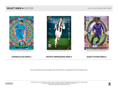 2024-25 Panini Select Serie A Soccer Hobby Box