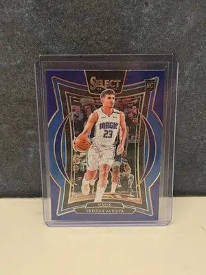 2024-25 Panini Select Tristan Da Silva Concourse #83 Blue Prizm - Basketball Card Single