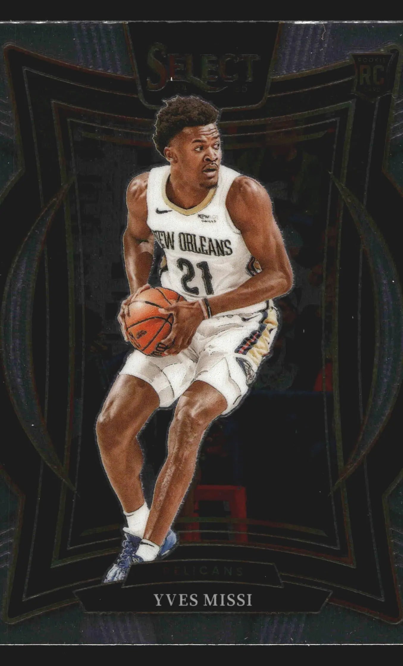 2024-25 Panini Select Yves Missi #88 Concourse RC New Orleans Pelicans