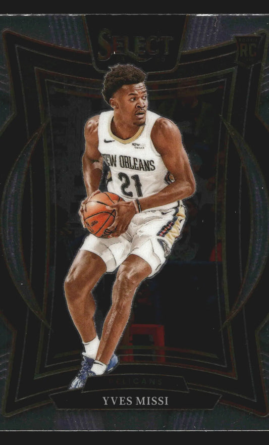 2024-25 Panini Select Yves Missi #88 Concourse RC New Orleans Pelicans