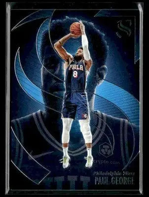 2024-25 Panini Silhouette #57 Paul George Philadelphia 76ers - Basketball Card Single