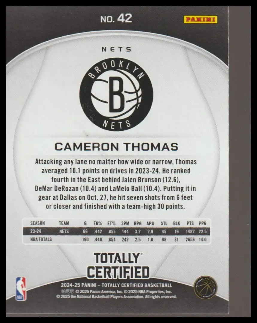 2024-25 Panini Totally Certified #117 LaMelo Ball Mirror Maroon - Basketball Card Single