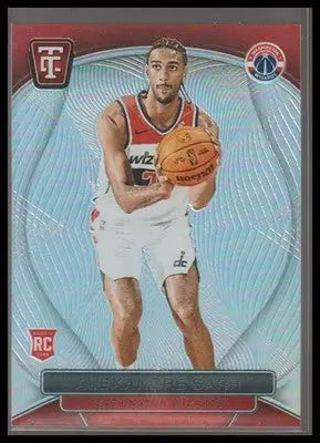 2024-25 Panini Totally Certified #136 Alexandre Sarr Mirror