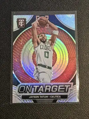 2024-25 Panini Totally Certified #18 Jayson Tatum On Target - Basketball Card Single