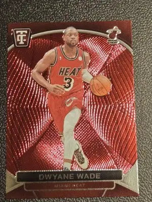 2024-25 Panini Totally Certified #188 Dwyane Wade Mirror Maroon - Basketball Card Single