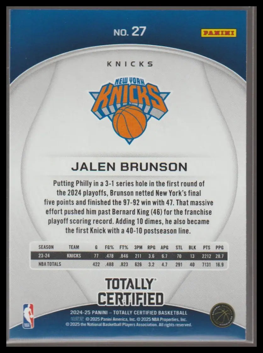 2024-25 Panini Totally Certified #20 Ja Morant - Basketball Card Single