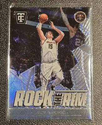 2024-25 Panini Totally Certified #21 Nikola Jokic Rock the Rim - Basketball Card Single