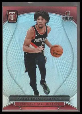 2024-25 Panini Totally Certified #53 Shaedon Sharpe Mirror