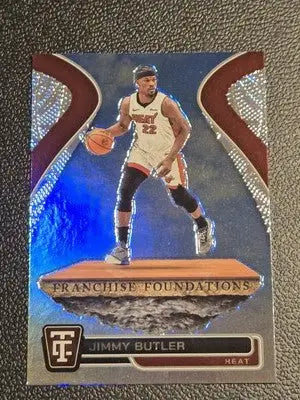 2024-25 Panini Totally Certified #8 Jimmy Butler Franchise Foundations - Basketball Card Single