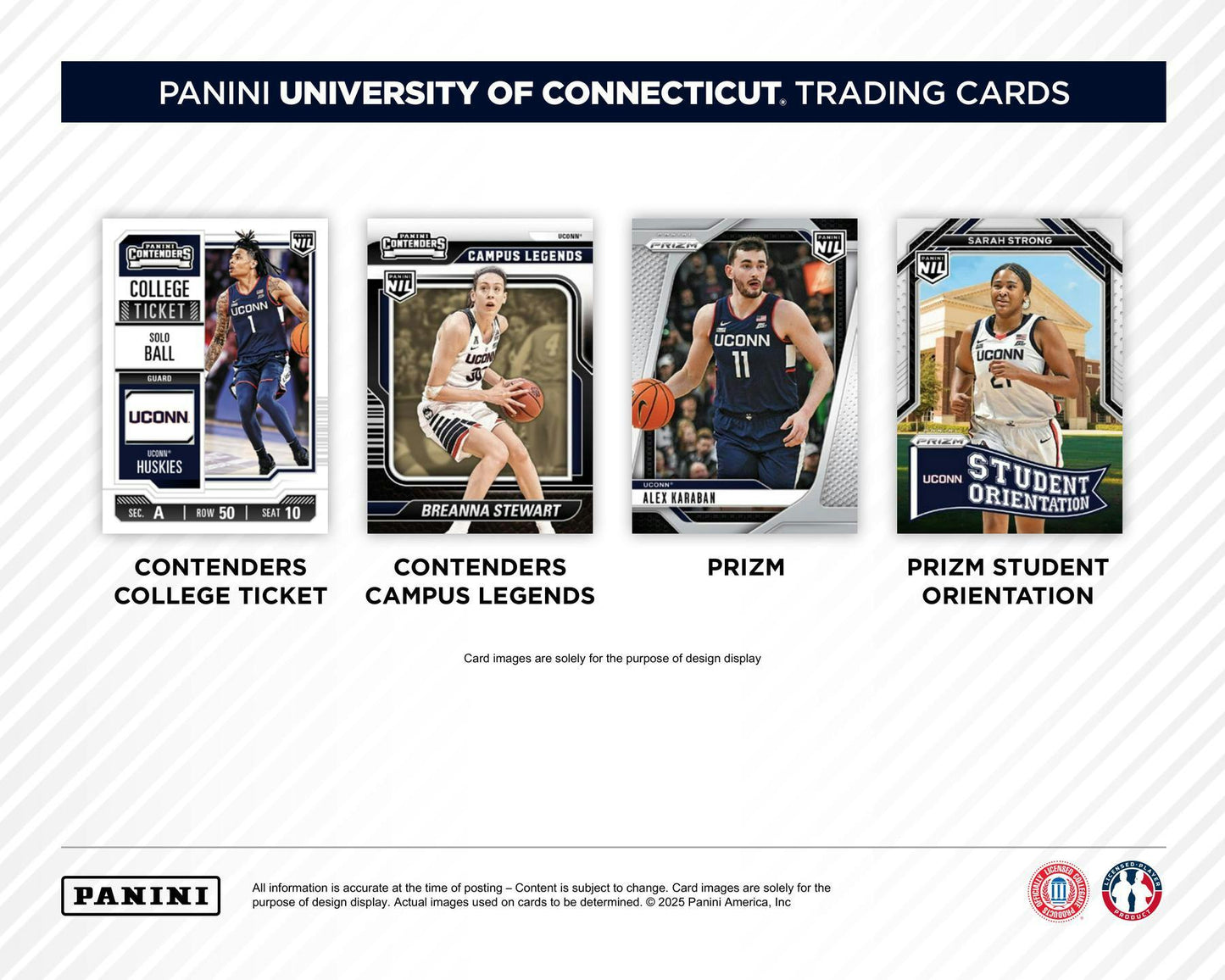 2024-25 Panini UConn Collegiate Basketball 6-Pack Blaster Box