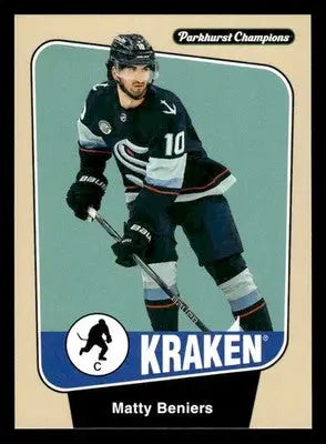 2024-25 Parkhurst Champions #103 Matty Beniers - Hockey Card Single