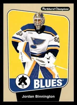2024-25 Parkhurst Champions #105 Jordan Binnington - Hockey Card Single