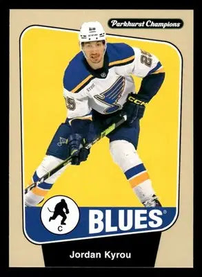 2024-25 Parkhurst Champions #120 Jordan Kyrou - Hockey Card Single