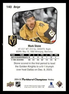 2024-25 Parkhurst Champions #140 Mark Stone - Hockey Card Single
