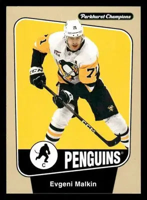 2024-25 Parkhurst Champions #141 Evgeni Malkin - Hockey Card Single