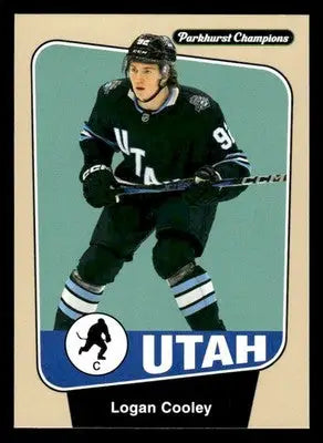 2024-25 Parkhurst Champions #143 Logan Cooley - Hockey Card Single