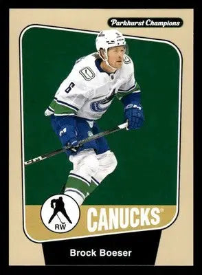 2024-25 Parkhurst Champions #151 Brock Boeser - Hockey Card Single