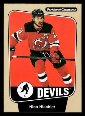 2024-25 Parkhurst Champions #162 Nico Hischier - Hockey Card Single