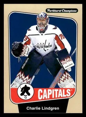2024-25 Parkhurst Champions #17 Charlie Lindgren - Hockey Card Single