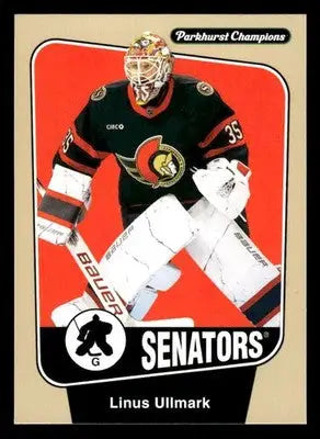 2024-25 Parkhurst Champions #186 Linus Ullmark - Hockey Card Single