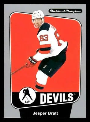 2024-25 Parkhurst Champions #190 Jesper Bratt Silver - Hockey Card Single