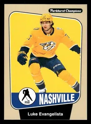 2024-25 Parkhurst Champions #197 Luke Evangelista - Hockey Card Single