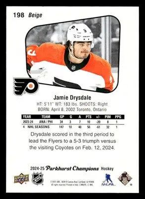 2024-25 Parkhurst Champions #198 Jamie Drysdale - Hockey Card Single
