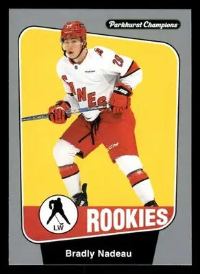 2024-25 Parkhurst Champions #243 Bradly Nadeau Silver - Hockey Card Single