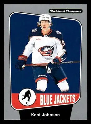 2024-25 Parkhurst Champions #25 Kent Johnson Silver - Hockey Card Single