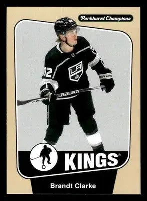 2024-25 Parkhurst Champions #33 Brandt Clarke - Hockey Card Single