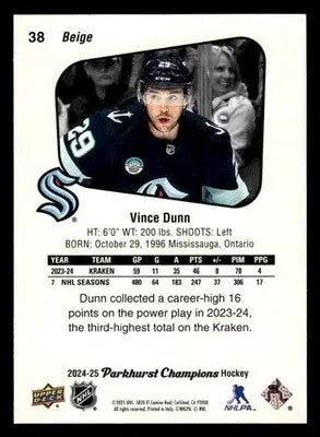 2024-25 Parkhurst Champions #38 Vince Dunn - Hockey Card Single