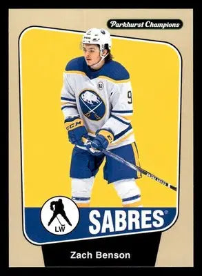 2024-25 Parkhurst Champions #42 Zach Benson - Hockey Card Single
