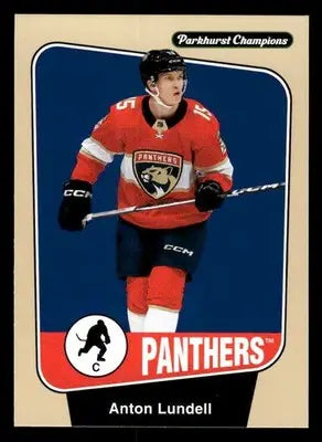 2024-25 Parkhurst Champions #44 Anton Lundell - Hockey Card Single