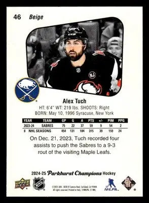 2024-25 Parkhurst Champions #46 Alex Tuch - Hockey Card Single